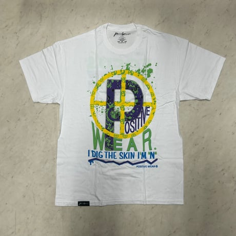 LA発 Positive Wear Clothing ポジティブウェア クロージング Splatter Target Tシャツ (PWT35W)