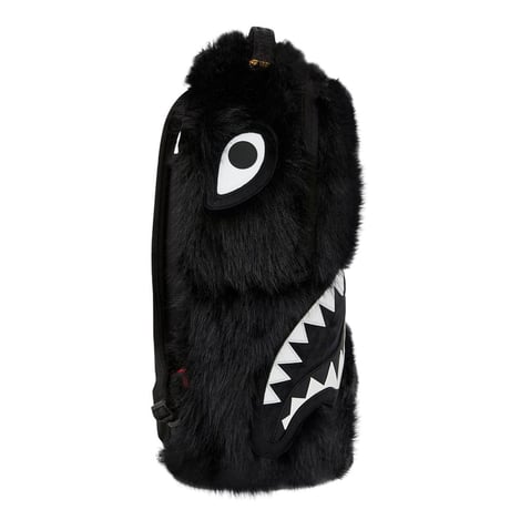 米国仕様 SPRAYGROUND スプレイグラウンド SFURZILLA SHARK BACKPACK ブラックファー バックパック (BKPK59)