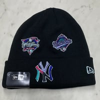 USA限定 NEWERA ニューエラ MLB WSチャンピオンズ ニット帽 ニューヨーク ヤンキース NY Yankees (Beanie122)