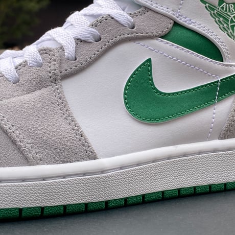 NIKE ナイキ AIR JORDAN1 MID エアジョーダン1 ミッドカット 緑/白/グレー