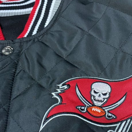 NFL公式 JHデザイン Buccaneers バッカニアーズ 限定 チャンピオンズ リバーシブル スタジャン