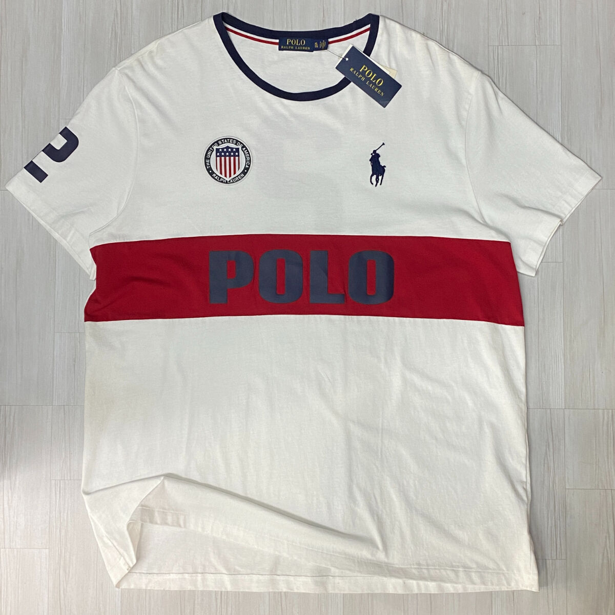 USAモデル POLO RALPH LAUREN ラルフローレン ナンバリング Tシャツ 2