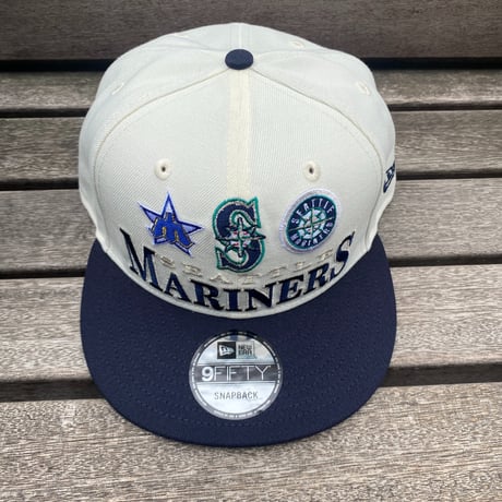 USA限定 9FIFTY ニューエラ MLB シアトル マリナーズ Mariners スナップバックキャップ ARCHIVE (950-238)