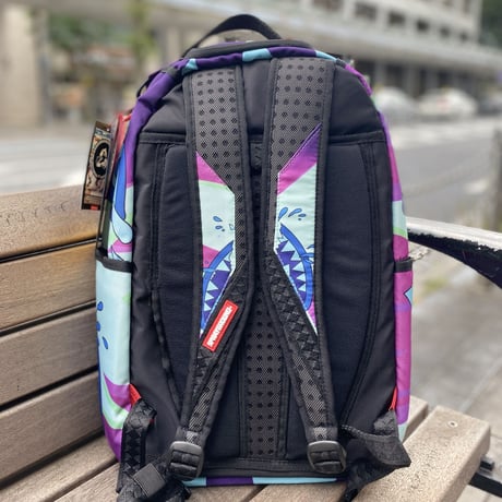 限定 SPRAYGROUND パワーパフガールズ DLX バックパック Save The Ocean モンスターシャーク