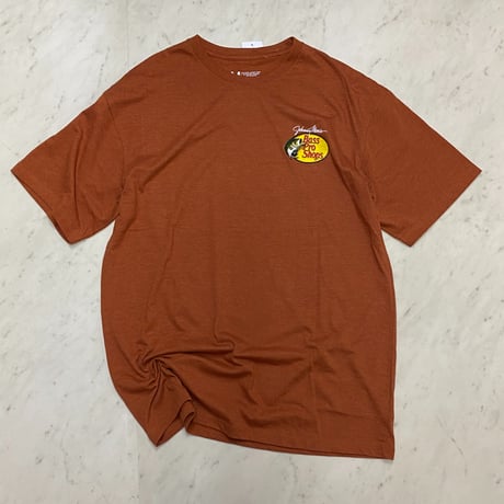 米国アウトドアブランド BassProShops® バスプロショップス ウッドカットロゴTシャツ (BpsT6)