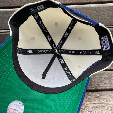海外限定 Newera ニューエラ 9Forty A-Frame Aフレーム LA Dodgers ドジャース キャップ 50th Anniv (940-95)