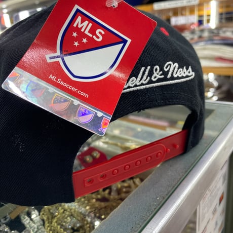 MLS メジャーリーグサッカー Mitchell&Ness スナップバックキャップ D.C. ユナイテッド  (MLS4)