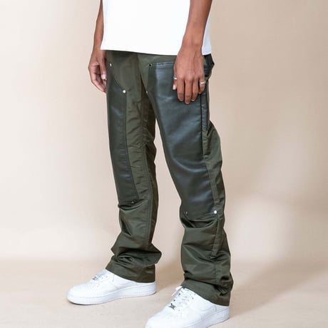アメリカLA発 EPTM USA エピトミ ARLO CARPENTER PANTS カーペンターパンツ ヴィーガンレザー (JNS109)