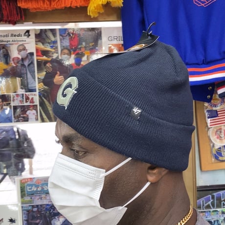 47Brand USA カレッジエイト Collegiate ジョージタウン ホヤズ Georgetown Hoyas ニット帽