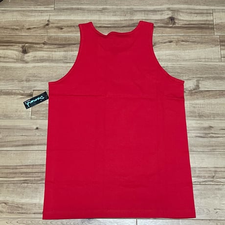 米国製 【M】 ダイヤモンドサプライ Diamond Supply Co タンクトップ 赤 OGロゴ スケーター