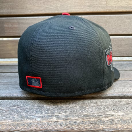 USA限定 NEWERA 59FIFTY ニューヨーク ヤンキース NY Yankees 黒/赤 Executive (19-22)