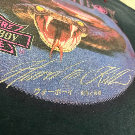 米国ブランド WRATHBOY ラスボーイ Viper Head Vintage T-shirt バイパー ヴィンテージ Tシャツ (CropT62)