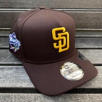 USA仕様 ニューエラ MLB 9Fifty Aフレーム SD Padres パドレス 1998 World Series キャップ (950-276)