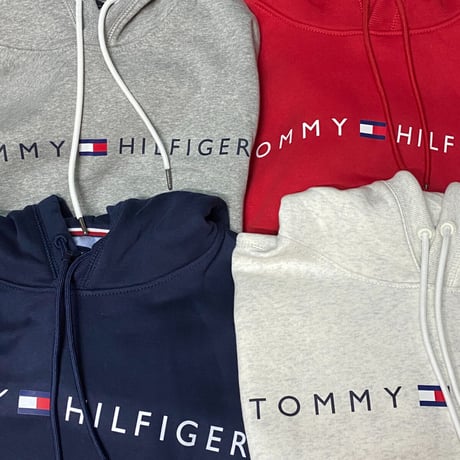 TOMMY HILFIGER USA トミーヒルフィガー THD プルオーバー パーカー ヘザーグレー