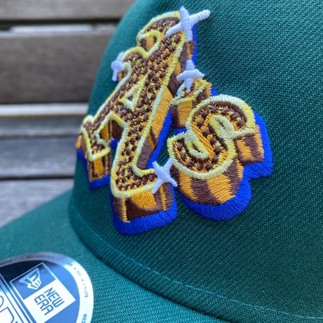 USA限定 NEWERA ニューエラ 9Forty M-Crown Aフレーム Athletics アスレチックス EMBLEM スナップバックキャップ (940-251)