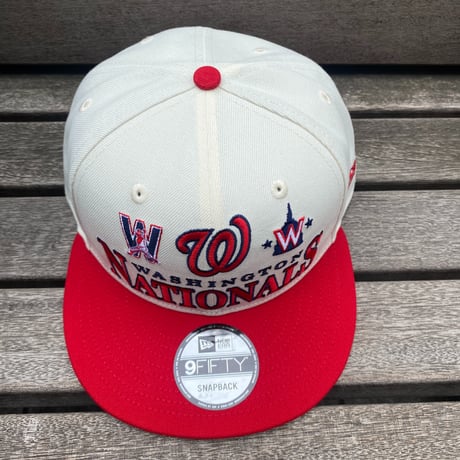 USA限定 9FIFTY ニューエラ MLB ワシントン ナショナルズ Nationals スナップバックキャップ ARCHIVE (950-232)
