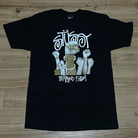 【M】限定 Stussy ステューシーRootz コレクション 半袖 Wネーム Tシャツ ヴィンテージ調 黒  (22)