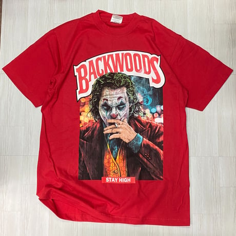 LA発  BACKWOODS バックウッズ アンダーグラウンド グラフィック ヘビーウェイト Tシャツ (GTS60)