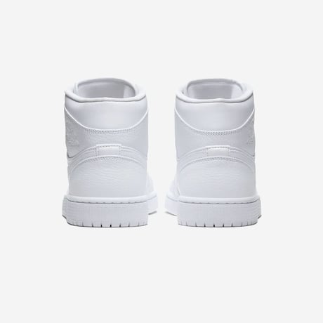 NIKE ナイキ AIR JORDAN1 MID エアジョーダン1 ミッドカット 白 トリプルホワイト AJ1 (aj23)