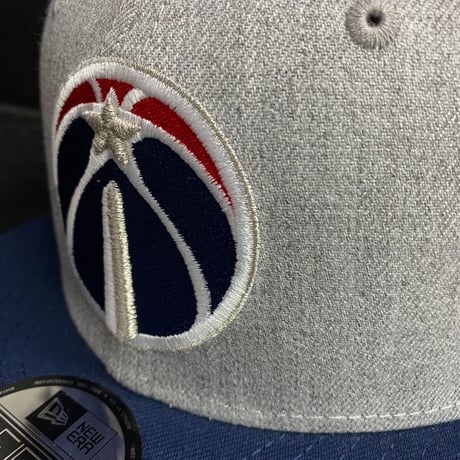 Newera ニューエラ NBA ワシントン Wizards ウィザーズ 2トーン スナップバック キャップ バスケ 9FIFTY サイズ調節可