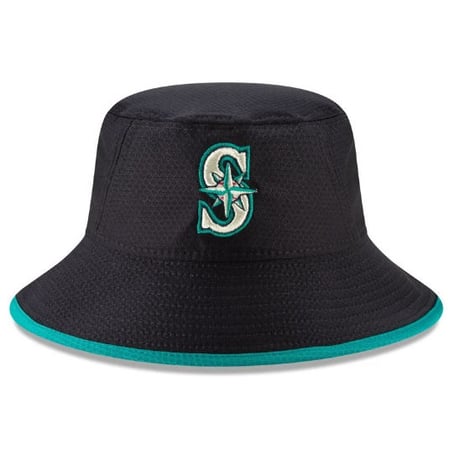 HEX ニューエラ NEWERA シアトル Mariners マリナーズ 公式 バケットハット 紺 フリーサイズ MLB