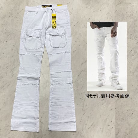 海外限定 SPARK Premium Denim スパーク プレミアムデニム STACKED FLARE スタックド フレア (JNS103)