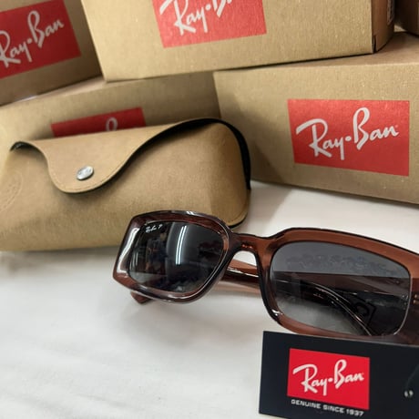 Ray-Ban レイバン KILIANE キリアン BIO-BASED バイオベース サングラス RB4395F ブラウン (0RB1)