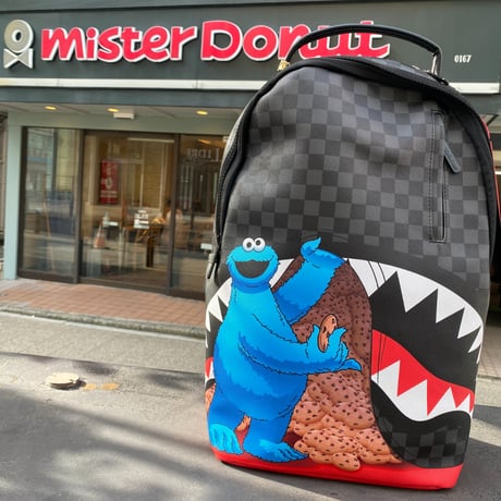 米国仕様 SPRAYGROUND スプレイグラウンド Cookie Monster クッキーモンスター バックパック (BKPK24)