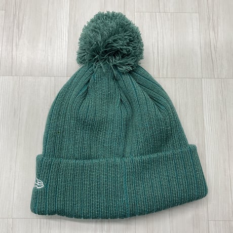 NEWERA USA ニューエラ NFL フィラデルフィア イーグルス Eagles ポンポン付き リブ ニット帽