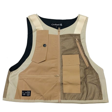 米国発 Civilized シヴィライズド Urban Mesh Combo スウェットセットアップ 着脱可能ベスト付き 3点セット (SET20)