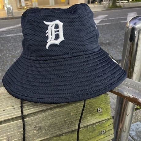 REDUX ニューエラ NEWERA デトロイト TIGERS タイガース バケットハット 紺 フリーサイズ MLB
