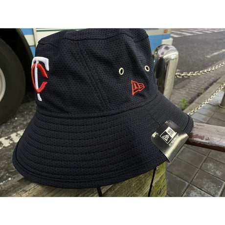 REDUX ニューエラ NEWERA ミネソタ Twins ツインズ バケットハット 濃紺 フリーサイズ MLB