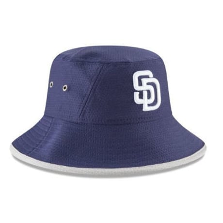 HEX ニューエラ NEWERA サンディエゴ PADRES パドレス 公式  バケットハット 紺 フリーサイズ MLB