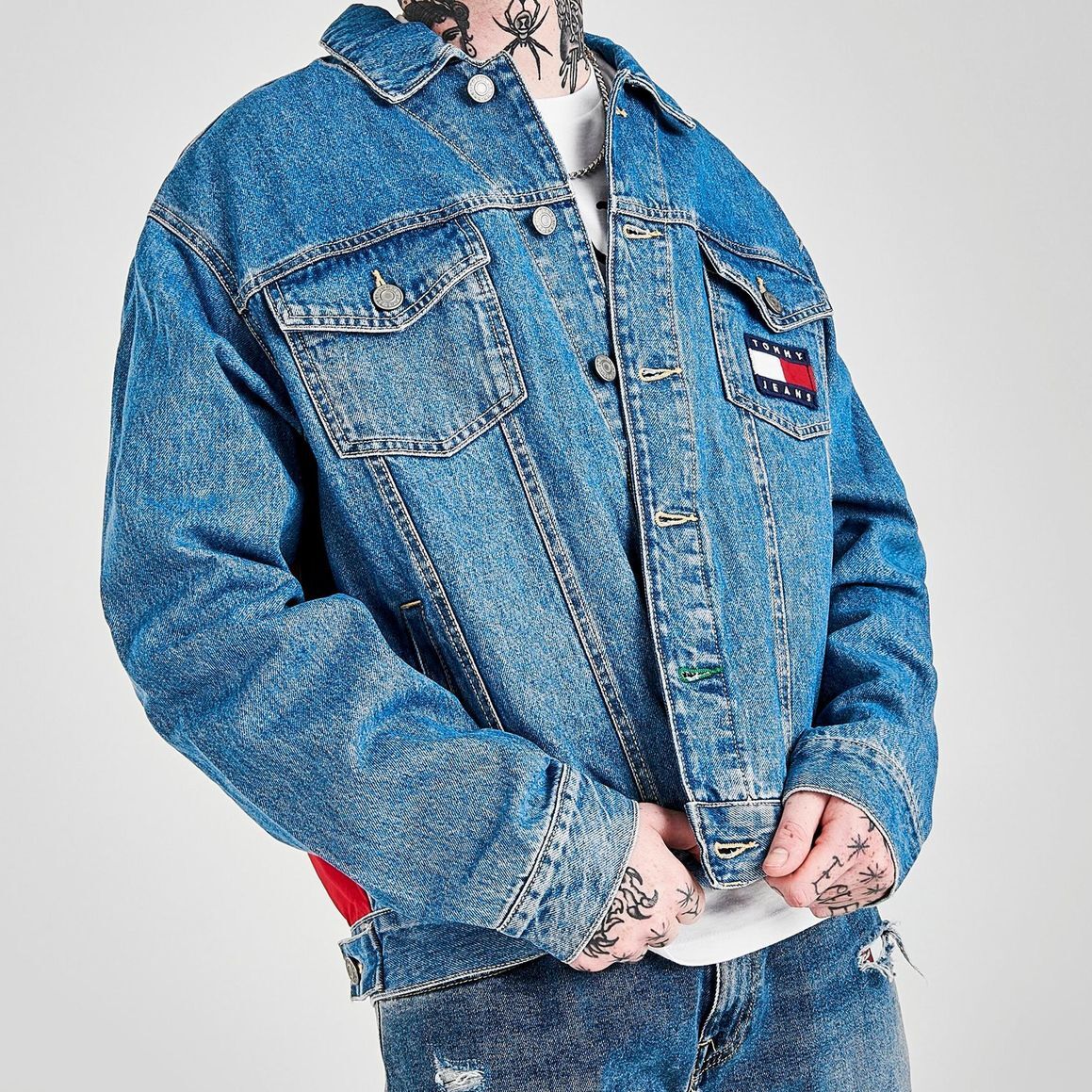 USAモデル TOMMY JEANS トミージーンズ 90' ビッグシルエット 