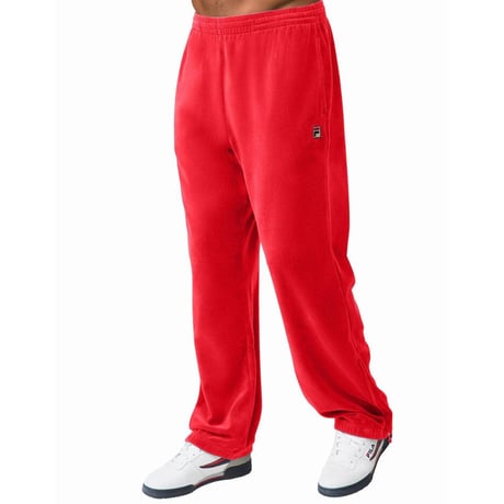 アメリカ限定  FILA フィラ Velour ベロア 上下 セットアップ 赤トラックジャケット パンツ トラックスーツ