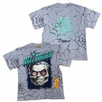 米国発 Civilized シヴィライズド Hellraiser Zombie T-Shirts ゾンビ 半袖 グラフィックTシャツ ラベンダー (CropT51)