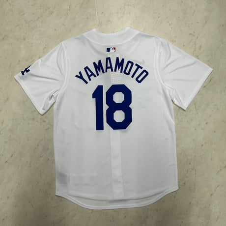 NIKE ナイキ LA Dodgers ロサンゼルス ドジャース 山本由伸 MLB リミテッドエディション ジャージー Home