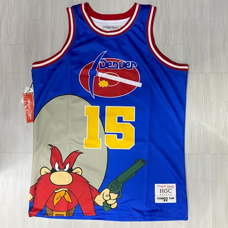 USA限定 Headgear Classics NBA デンバー YOSEMITE ルーニーテューンズ バスケジャージー  (HGC5)
