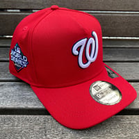 USA仕様 ニューエラ MLB 9Fifty Aフレーム Nationals ワシントン ナショナルズ 2019 World Series キャップ (950-278)