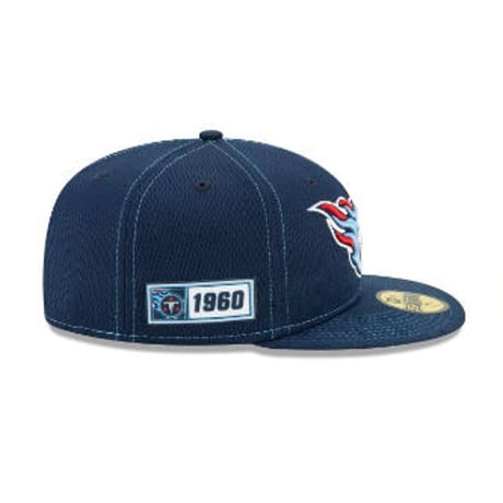 NFL 限定100周年記念  NEWERA ニューエラ TITANS テネシー タイタンズ 紺 59Fifty キャップ