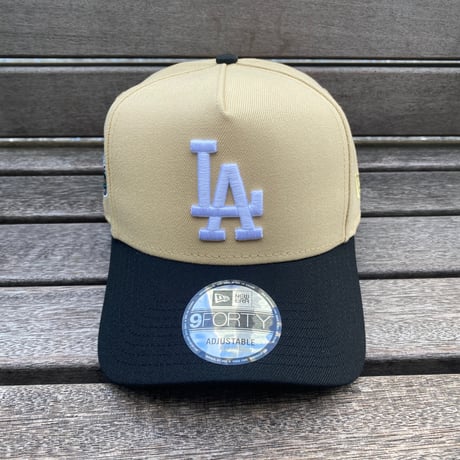 海外限定 Newera ニューエラ 9Forty A-Frame Aフレーム LA Dodgers ドジャース キャップ 50th Anniv (940-60)