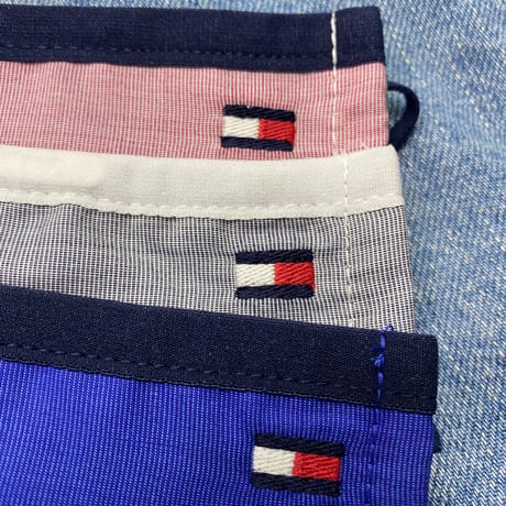 【SALE】 トミーヒルフィガー TOMMY HILFIGER マスクカバー 3枚セット ユニセックス 411