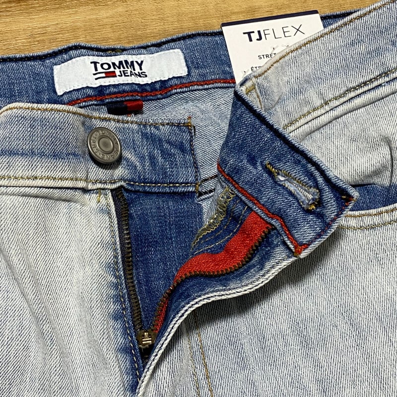 USAモデル TOMMY HILFIGER トミーヒルフィガー TJ Slim Jeans ス...