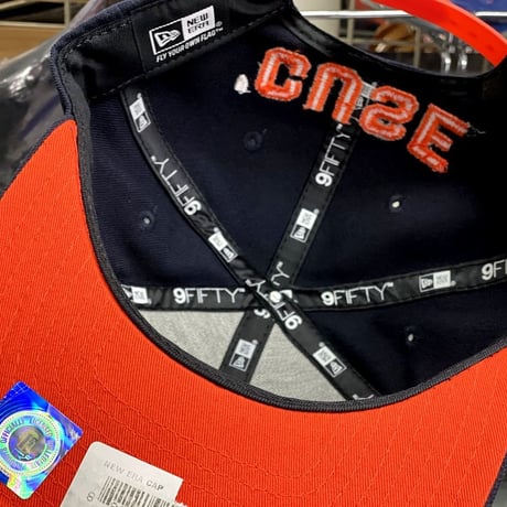 NCAA カレッジエイト NY シラキュース大学 オレンジ ニューエラ 9FIFTY スナップバックキャップ