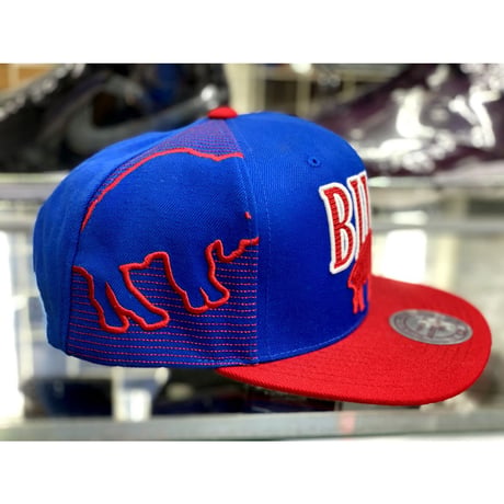 Mitchell&Ness NFL バッファロー ビルズ Bills スナップバックキャップ