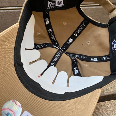9Twenty ニューエラ MLB サンフランシスコ ジャイアンツ Giants ストラップバックキャップ KHAKI