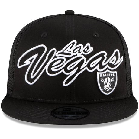 Draft Litモデル NEWERA ニューエラ Raiders オークランドレイダース 9Fifty キャップ 帽子 NFL アメフト