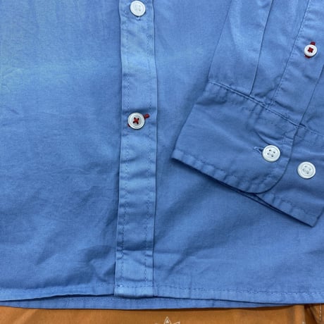 トミーヒルフィガー TOMMY HILFIGER スタンダード ボタンダウンシャツ DULL BLUE