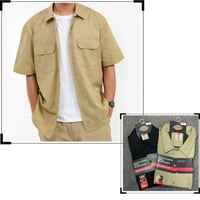 Dickies ディッキーズ USAモデル  1574 半袖 シャツ ワークシャツ カーキ(KH)
