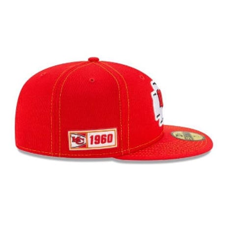 NFL 限定100周年記念 NEWERA ニューエラ CHIEFS カンザスシティ チーフス 59Fifty キャップ
